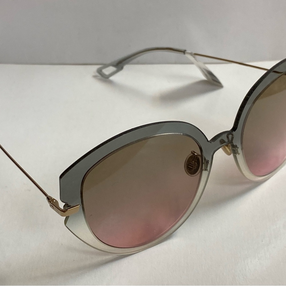 NWT CHRISTIAN DIOR Attitude 3 Sunglasses 55mm Pink with Brown Gradient Lens - Picture 6 of 9